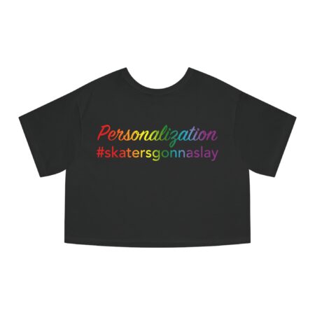 Personalized Pride Cropped Tee (Women's Sizing) - Image 5