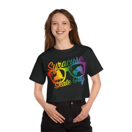 Personalized Pride Cropped Tee (Women's Sizing) - Image 6
