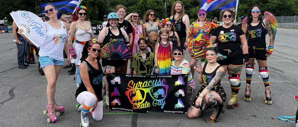 Syracuse Skate Gay Pride 2024