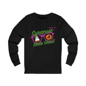 Spooky Lightweight & Soft Long Sleeved Tee w/ Cemetery Skate VII Gravestone (Unisex Sizing)