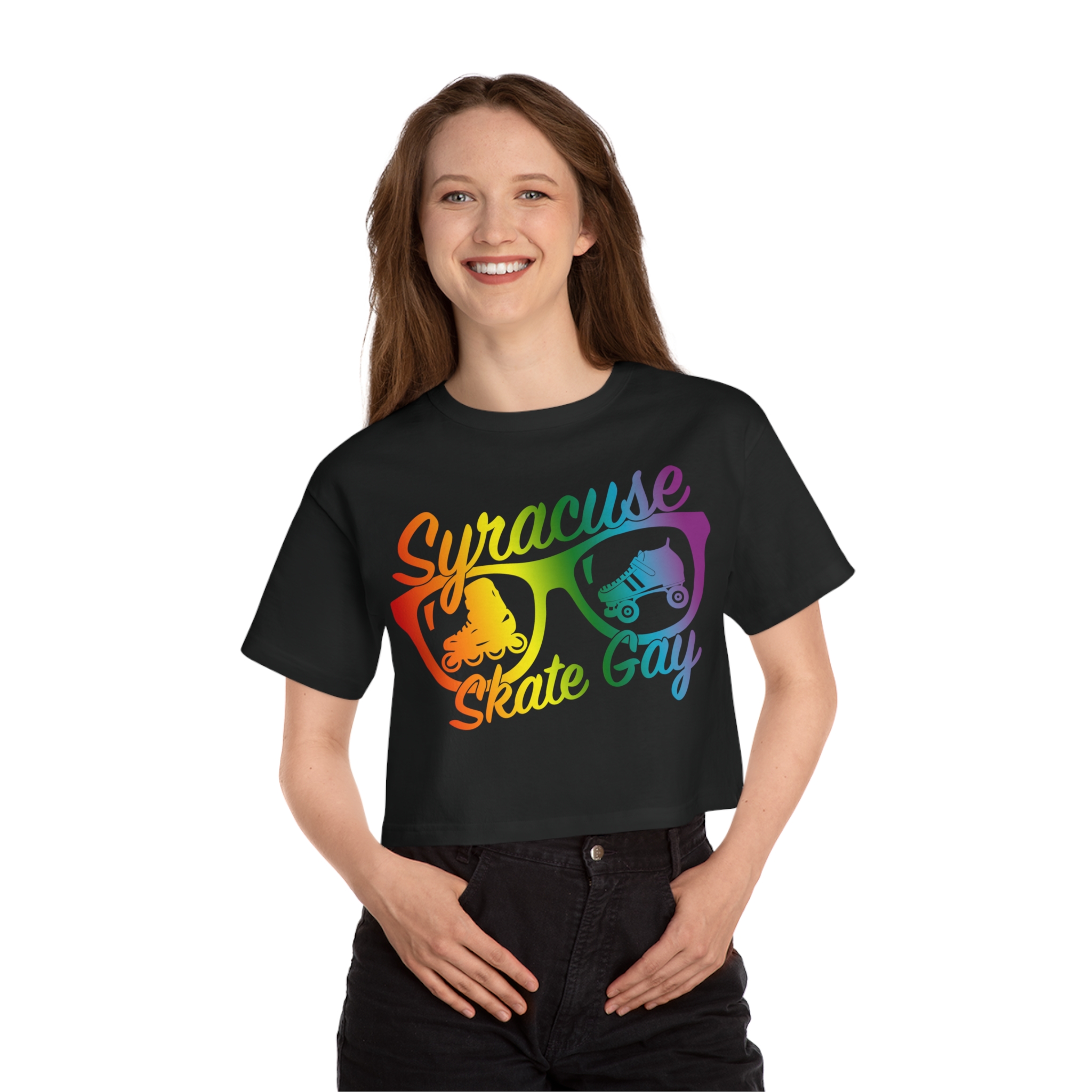 Pride Cropped Tee (Women's Sizing) - Image 3